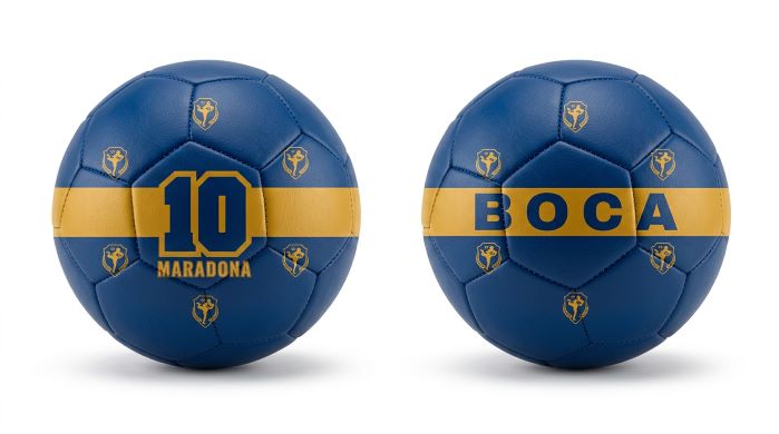 (Mis 1) Mini Ball  MARADONA Boca(Blu/Giallo)…x50